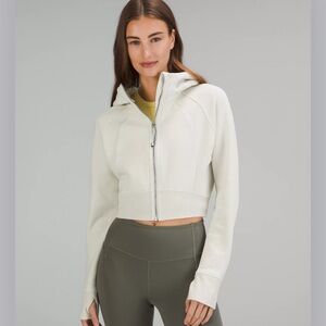 Lululemon Scuba Full-Zip Cropped Hoodie